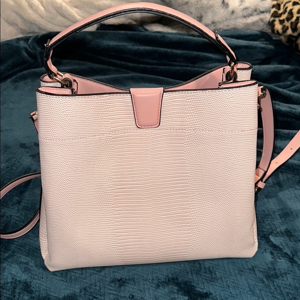 Jen & Co. Tati Vegan Lizard Satchel